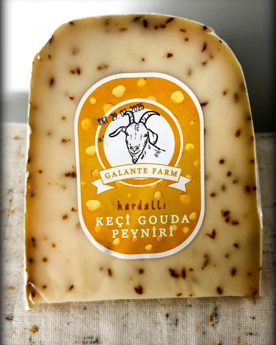KEÇİ GOUDA PEYNİRİ HARDALLI
