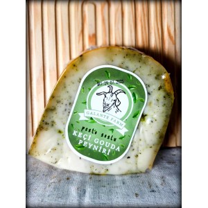 KEÇİ GOUDA PEYNİRİ - PESTO SOSLU - 500gr -