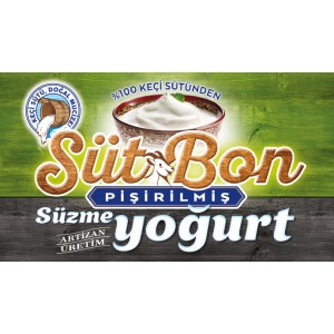 Sutbon Artizan Pişirilmiş keçi Süzme Yoğurt