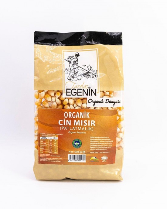ORG. CİN MISIR (popcorn)