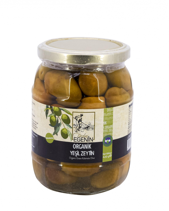 EGENİN ORGANİK YEŞİL ZEYTİN KALAMATA